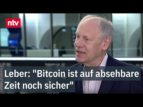 Youtube: Leber: "Bitcoin ist auf absehbare Zeit noch sicher" - Wie lang hält der Krypto-Boom?