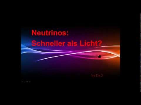 Youtube: Neutrino- schneller als Licht ??