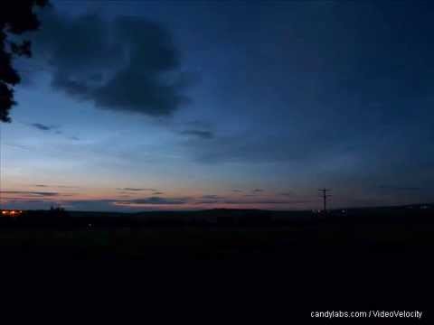 Youtube: Noctilucent Clouds ,Time-lapse 03-04/07/14 ,Banff, Scotland