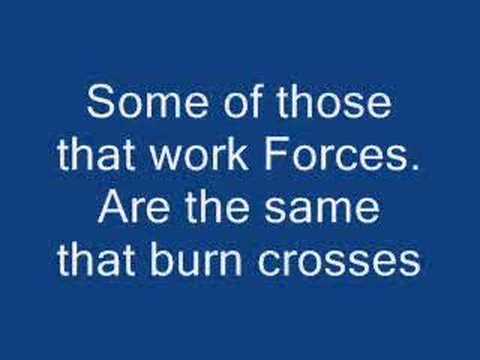 Youtube: Rage against the machine - Killing in the name Lyrics