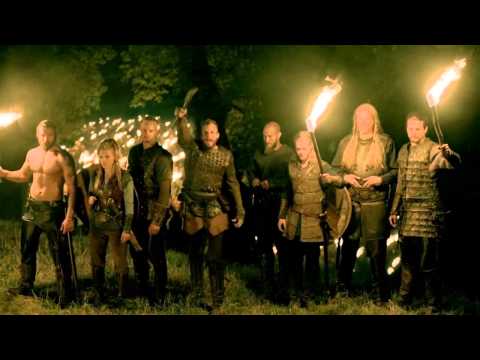 Youtube: Vikings s03e07 "Paris" - Floki's War Chant "Skeggǫld, Skálmǫld, Skildir ro Klofnir"
