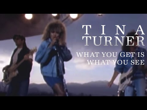 Youtube: Tina Turner - What You Get Is What You See (Official Music Video)
