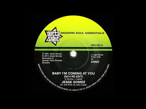 Youtube: Jesse Gomez - Baby I´m Coming At You