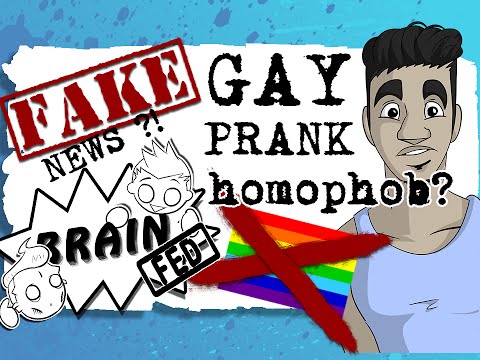 Youtube: GAY PRANK homophob? ♦ Fake-News entlarven! | BrainFed #33