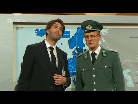 Youtube: Die Anstalt: Wo leben wir? Die Grenzschützer der DDR vs. EU - 18.11.14 ZDF Folge 7 - Bananenrepublik