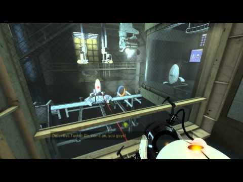 Youtube: Portal2 Turret Factory Response Test