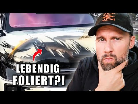 Youtube: LEBENDE FISCHE FOLIERT – Abartiger neuer Autotrend | Robert Marc Lehmann reagiert