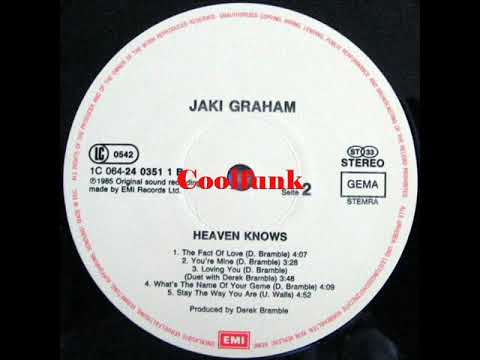 Youtube: Jaki Graham - What's The Name Of Your Game (1985)