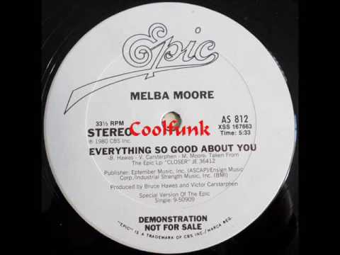 Youtube: Melba Moore - Everything So Good About You (12" Disco-Funk 1980)