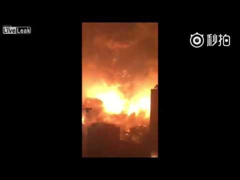 Youtube: Massive Explosion In Tianjin, China!