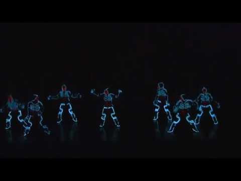 Youtube: dubstep light dancers