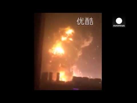Youtube: Explosion Hafen China 2015
