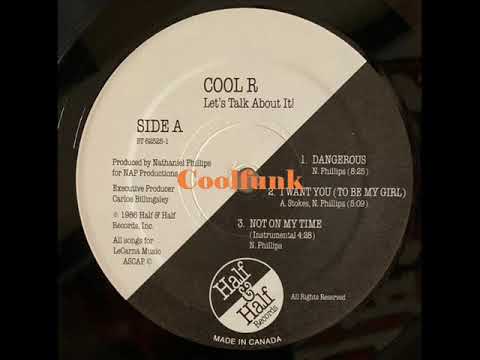 Youtube: COOL R - Dangerous (Funk 1986)