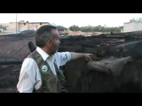 Youtube: اعزاز احد قادة الجيش الحر 9-7-2012.flv