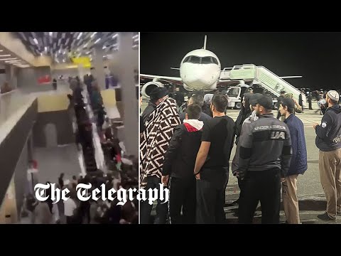 Youtube: Mob looking for Jews storms Russian airport and surrounds plane landing from Israel