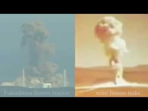 Youtube: １号機水素爆発 vs３号機爆発 vs 小型核爆発の比較／福島原発事故の真実とは？