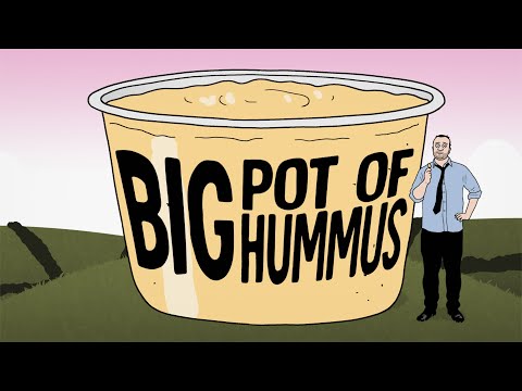 Youtube: Tom Rosenthal - Big Pot of Hummus (Lyric Video)