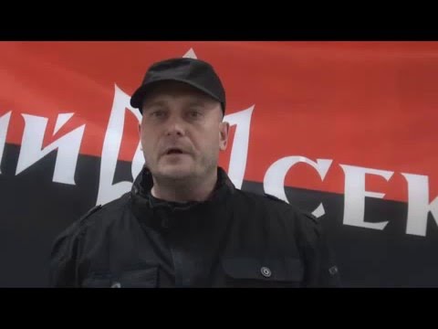 Youtube: Ukraine War - Right Sector leader Dmytro Yarosh statement on Russian intervention in Ukraine