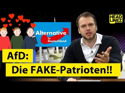 Youtube: AfD: Die FAKE-Patrioten!! │HEADLINEZ