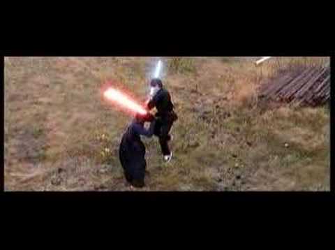 Youtube: The Clash - Lightsaber duel (2005)