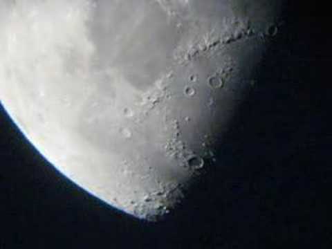 Youtube: UFO passing above the surface of the moon