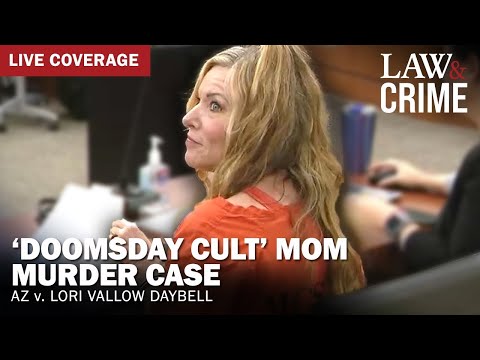 Youtube: VERDICT WATCH: Doomsday Cult Mom Murder Case — AZ v. Lori Vallow Daybell — Day Ten