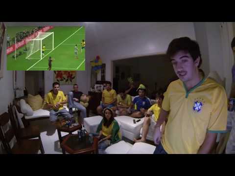 Youtube: Germany 7 x 1 Brazil with Brazilians Reaction to goals