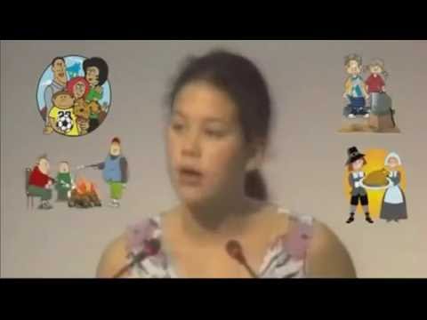 Youtube: The 12 Year Old Girl Who Silenced the World for 6 Minutes -