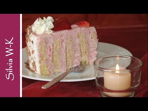 Youtube: Erdbeertorte als Wickeltorte