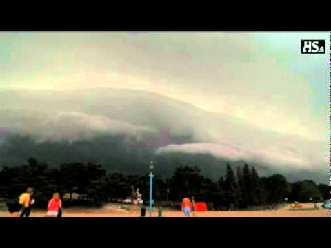 Youtube: A Sunny Beach Day Gets Ruined by a Major Storm in Finland