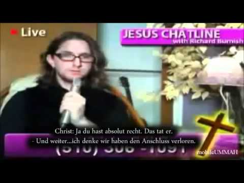 Youtube: Jesus TV - Muslim blamiert die Christen