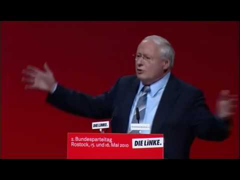 Youtube: Oskar Lafontaine - Rede auf dem 2. Parteitag der LINKEN