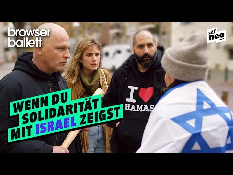 Youtube: Wenn Du Solidarität mit Israel zeigst | Browser Ballett