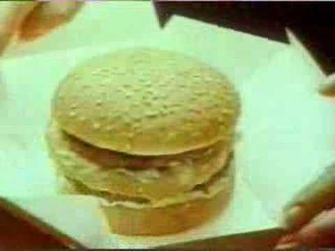 Youtube: Very old Big Mac 70's commercial