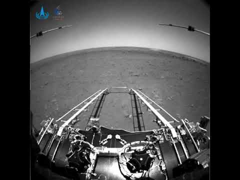 Youtube: At last: First Photos from China’s Mars Rover #shorts