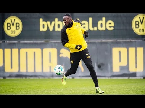 Youtube: Usain Bolt's Full Training Session with Borussia Dortmund! | #BVBolt