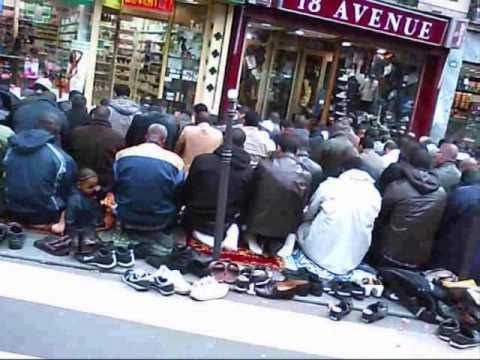 Youtube: Shocking video ! Barbès Boulevard taken over by Muslims (Islamized Paris 8)