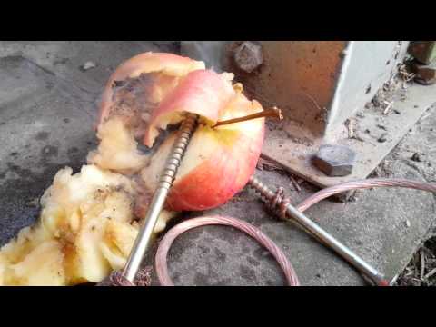 Youtube: [FHD] Einen Apfel an der Steckdose rösten
