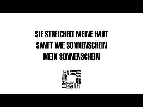 Youtube: GLASHAUS - Sonnenschein - Lyric Video (Official 3pTV)