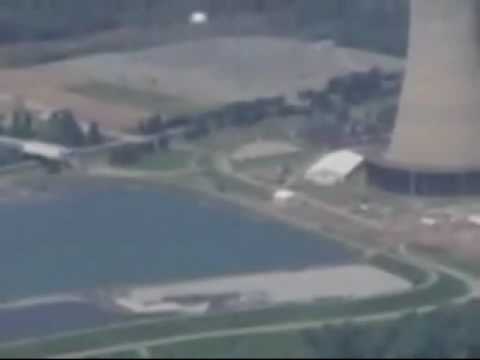 Youtube: UFO's by nuclear power plant. August 2009