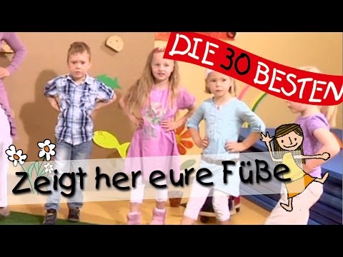 Youtube: 👩🏼 Zeigt her eure Füße - Singen, Tanzen und Bewegen || Kinderlieder