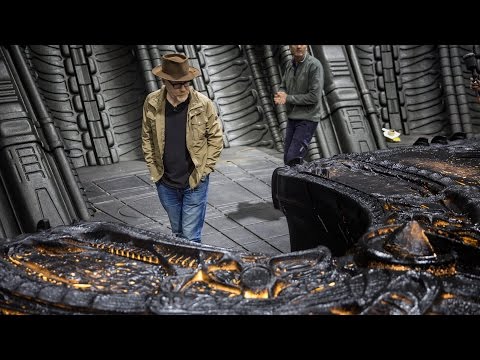 Youtube: Adam Savage Behind the Scenes of Alien: Covenant!