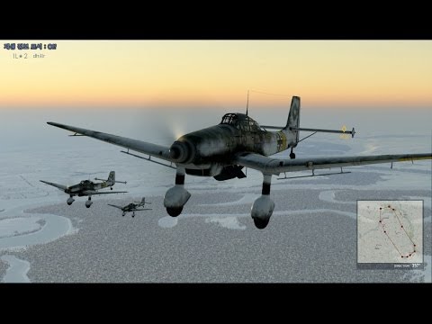 Youtube: IL-2 Battle of Stalingrad (Alpha) : Ju 87 Stuka, Ground Attack