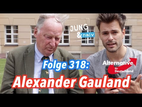 Youtube: Alexander Gauland, Spitzenkandidat der AfD - Jung & Naiv: Folge 318