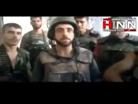 Youtube: A Syrian Soldier Message