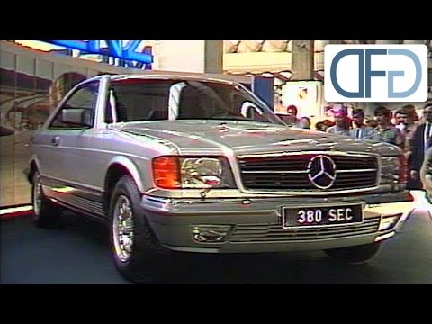 Youtube: IAA 1981 - Mercedes 500 SEC | BMW 735i | Porsche 944 | Toyota Celica Supra GT