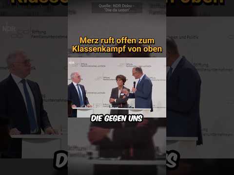 Youtube: Merz zählt sich zur Überreichen Bubble