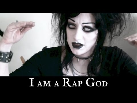 Youtube: Goth Girl Raps Eminem's Rap God | Black Friday