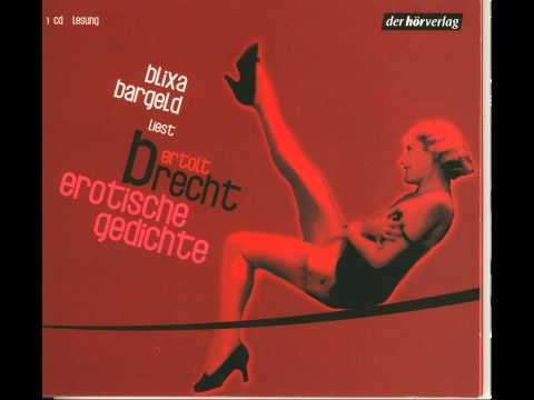 Youtube: Blixa Bargeld liest Bertolt Brecht -03- Dunkel im Weidengrund (1920)