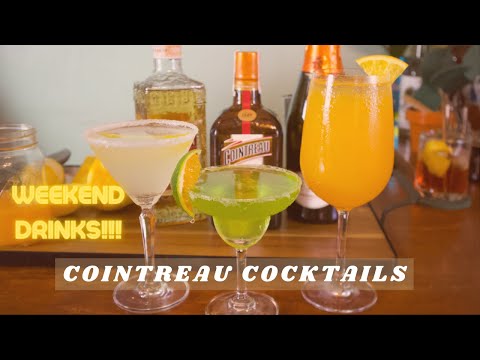 Youtube: 3 EASY COINTREAU COCKTAILS